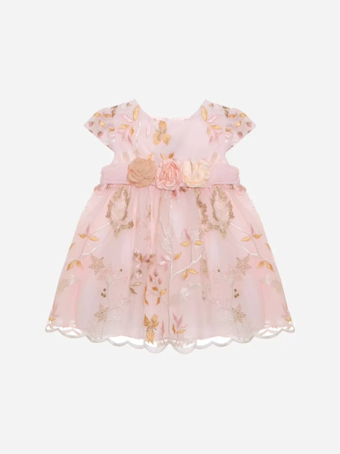 Baby Patachou Pink Lace Special Occasion Dress