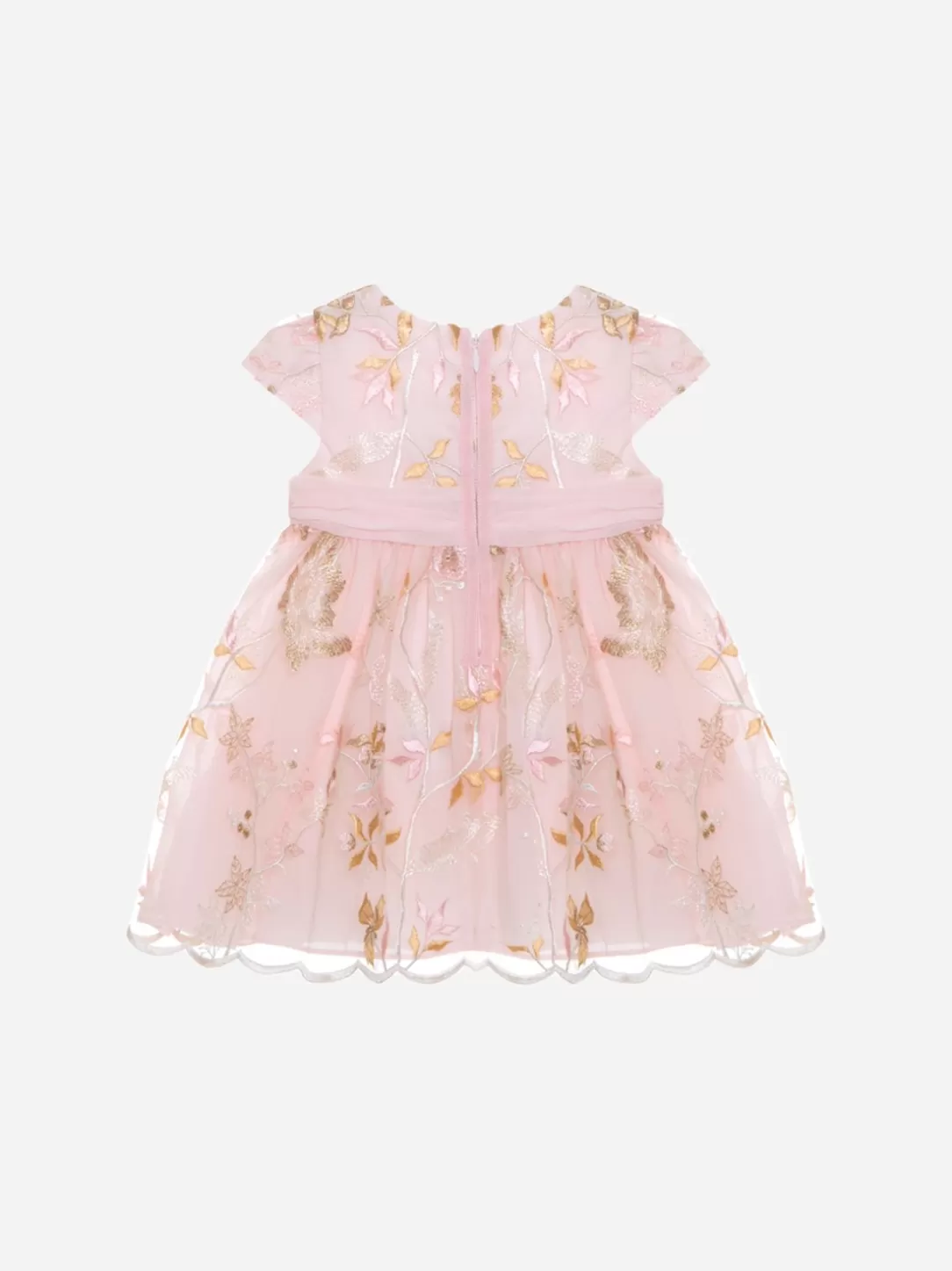 Baby Patachou Pink Lace Special Occasion Dress