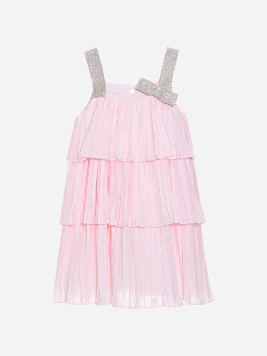 Girl Patachou Pink Tulle And Chiffon Dress