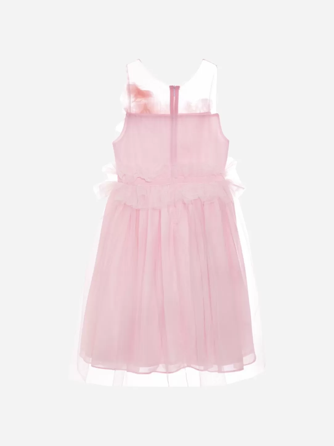 Girl Patachou Pink Tulle Girls Dress