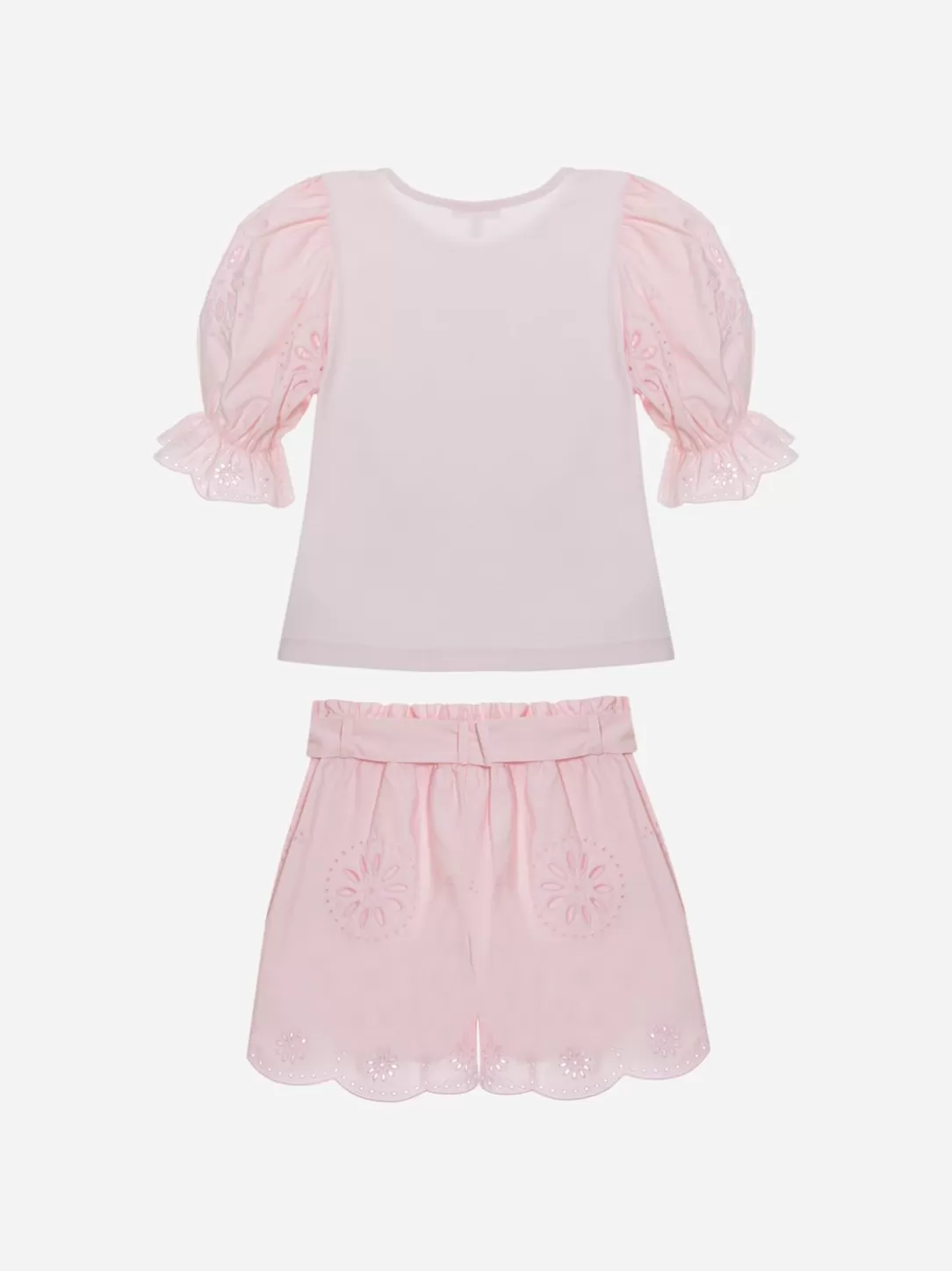 Girl Patachou Pink Vichy Dress