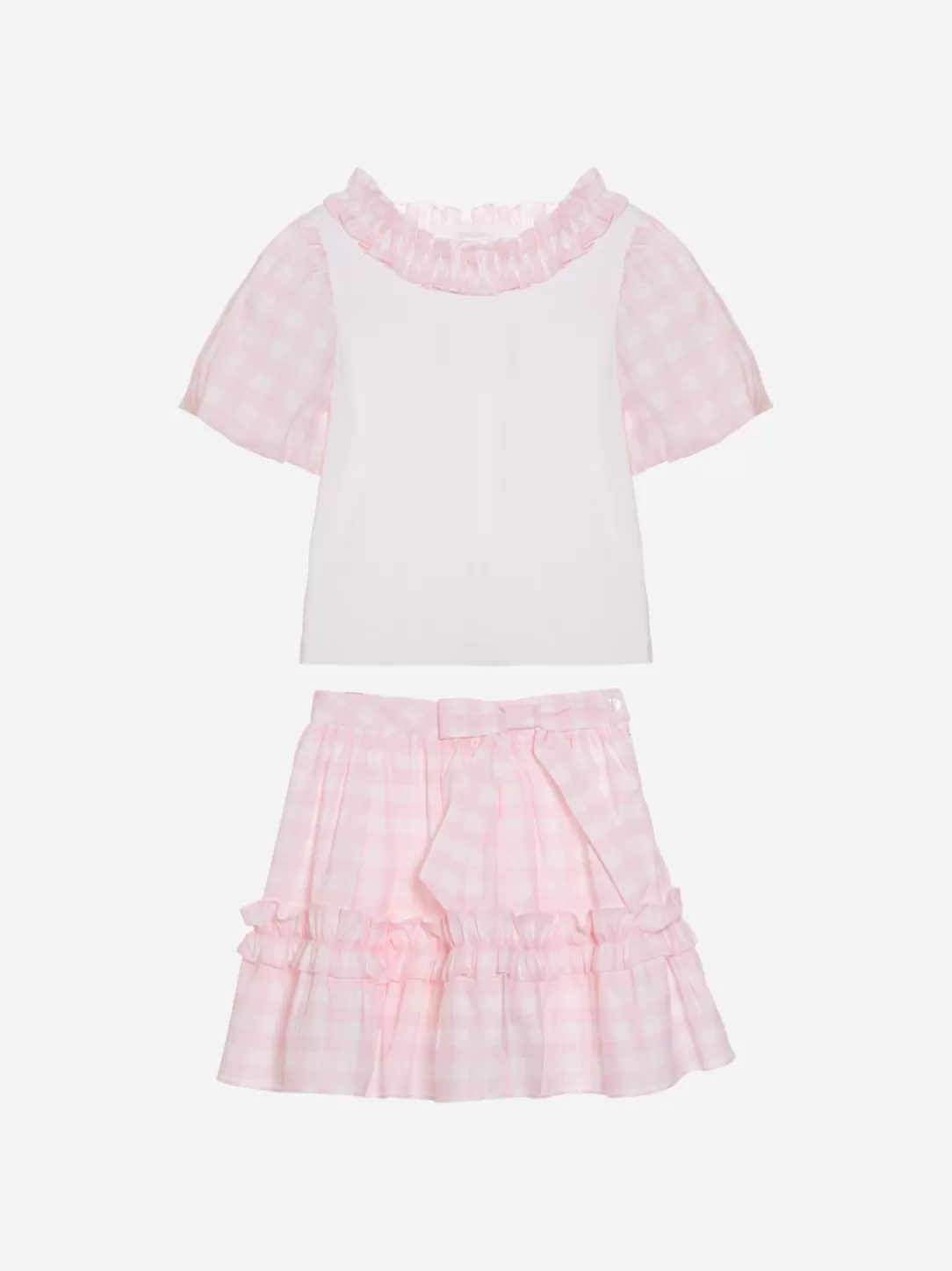 Girl Patachou Pink Vichy Set