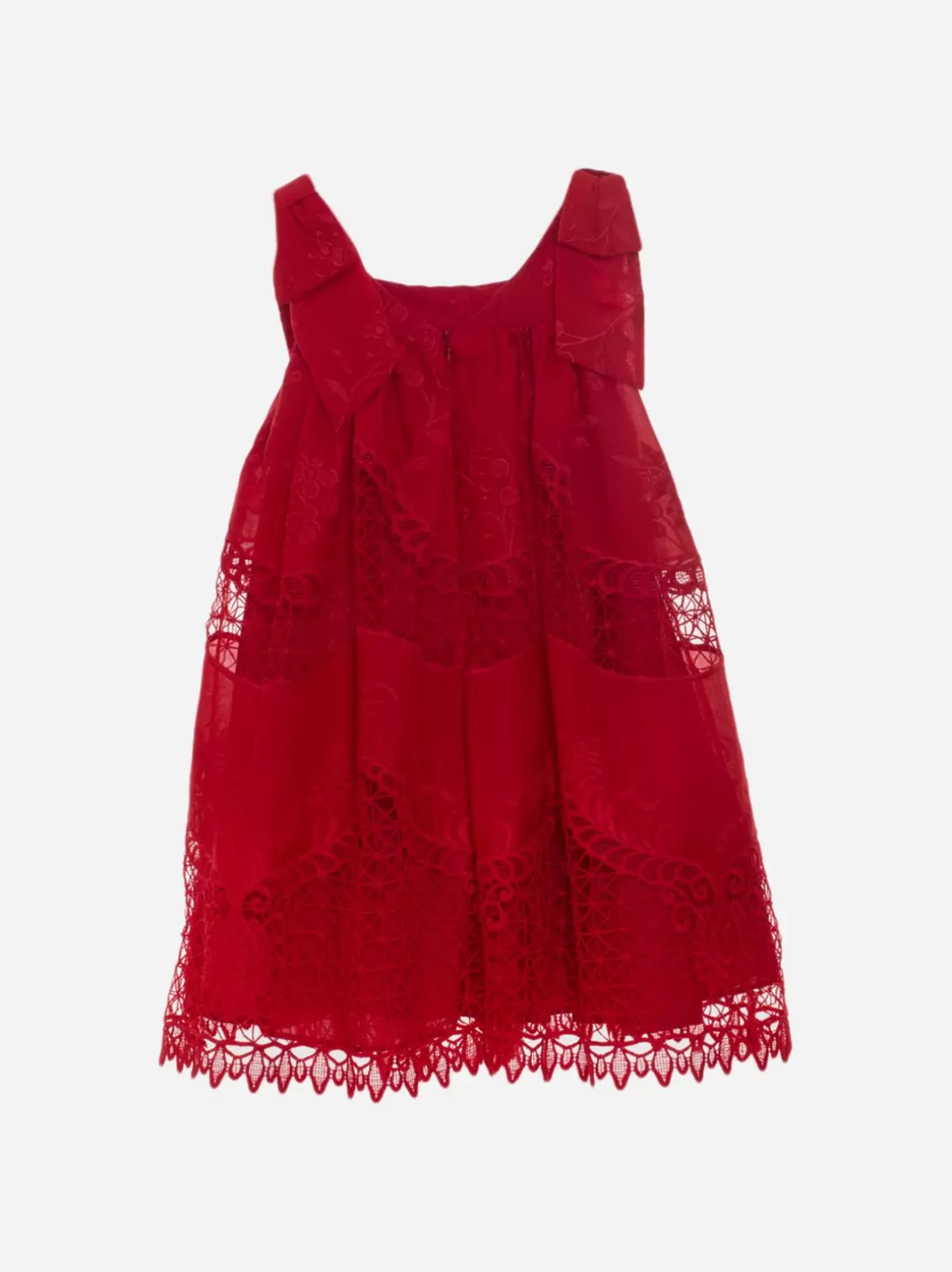 Girl Patachou Red Dress With Straps