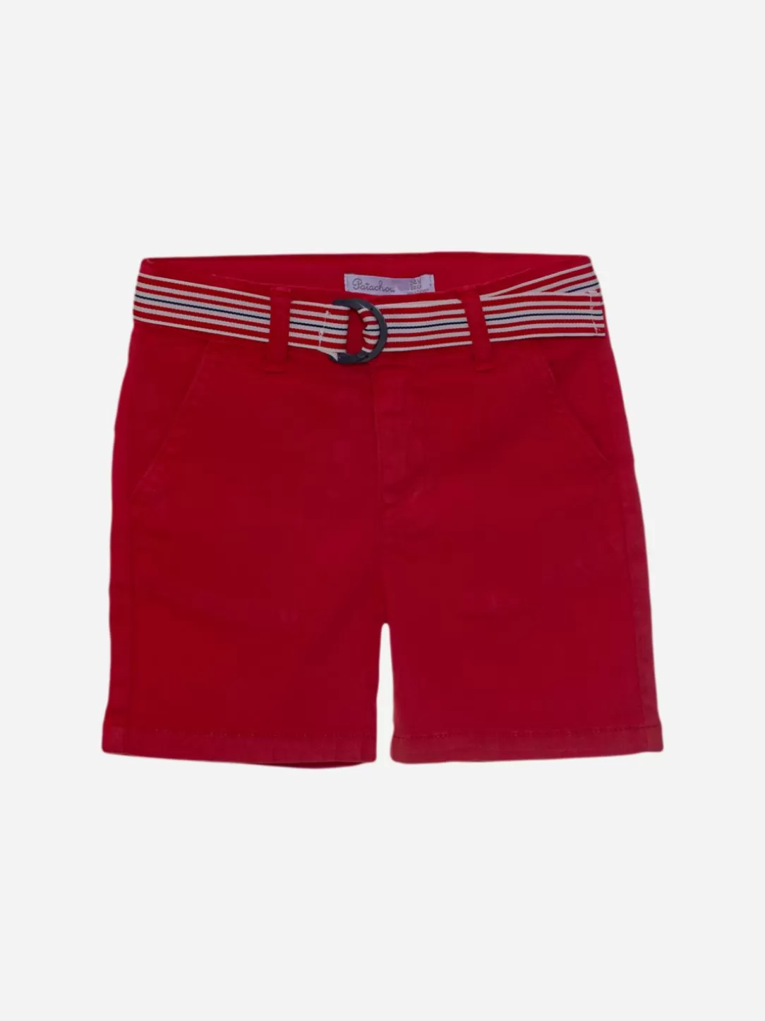 Baby Patachou Red Shorts With Belt