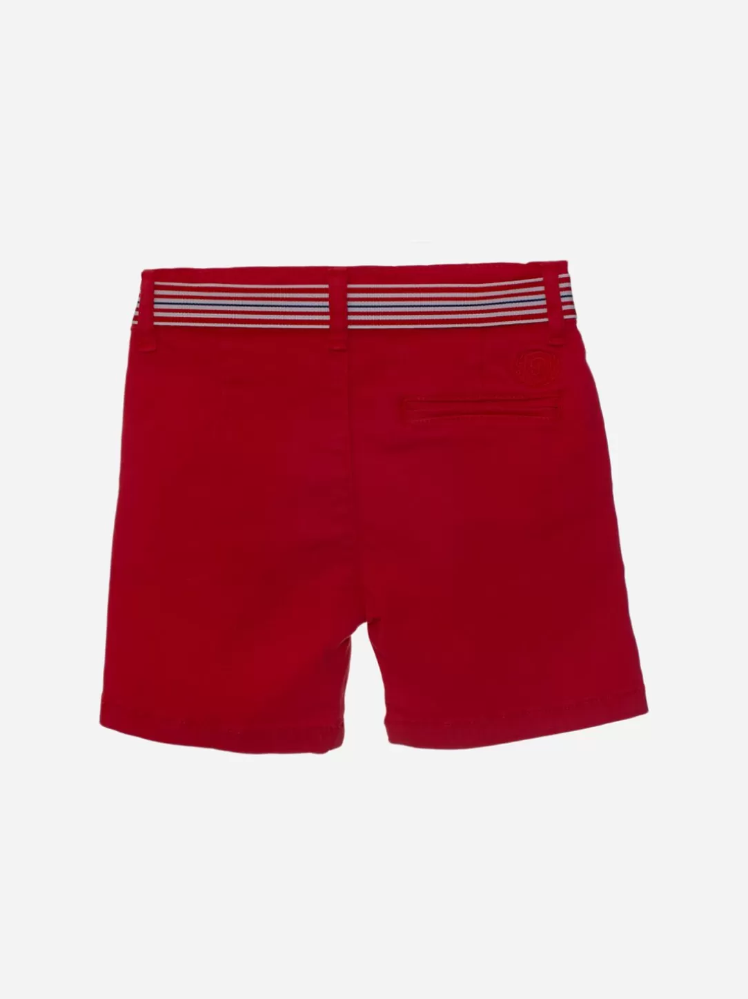 Baby Patachou Red Shorts With Belt