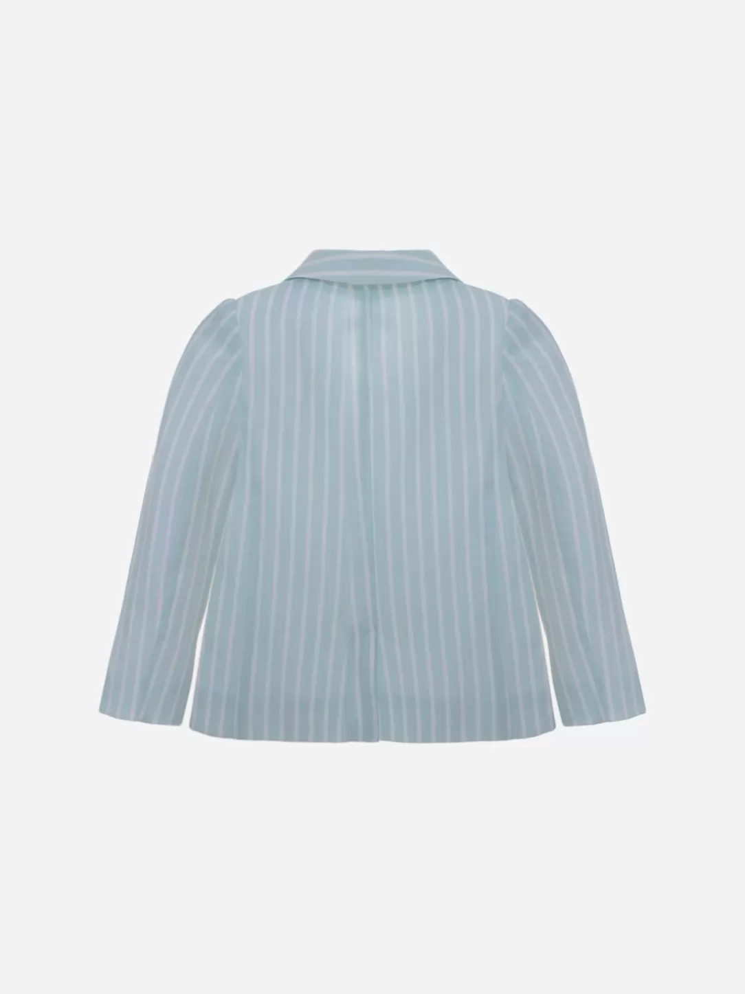 Baby Patachou Striped Green Water Linen Blazer