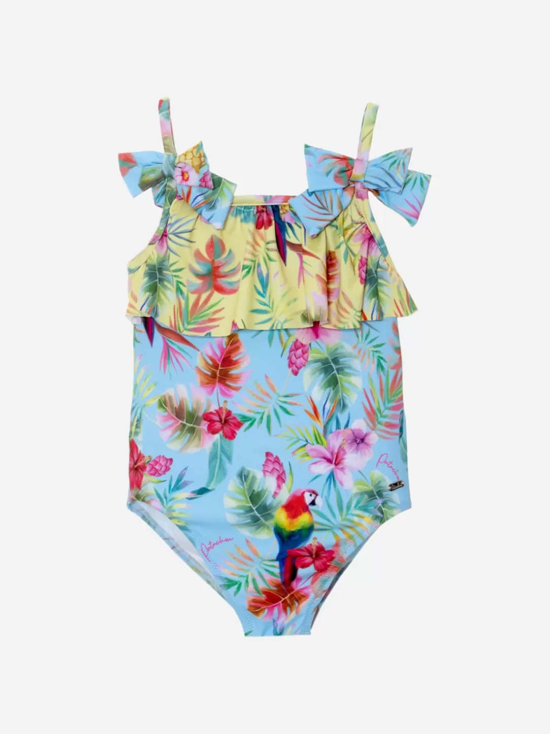 Baby Patachou Tropical Print Swimsuit