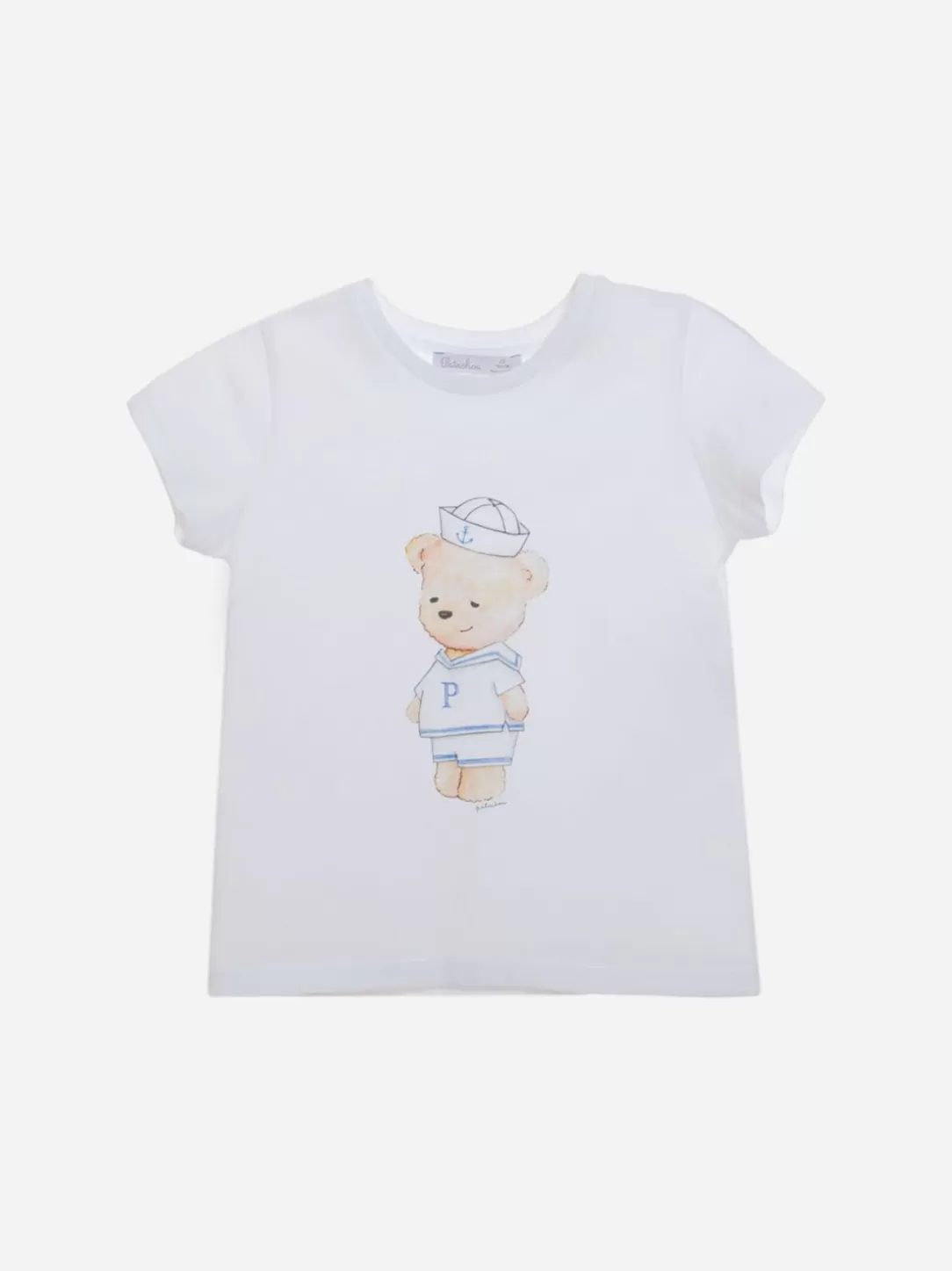 Baby Patachou T-Shirt With Exclusive Sailor Bear Print