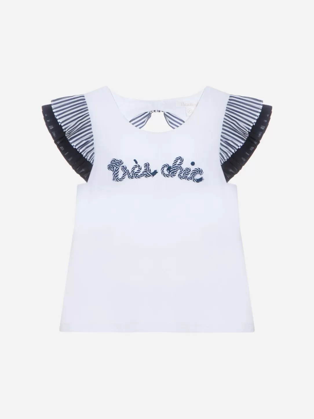 Girl Patachou White Cruise T-Shirt