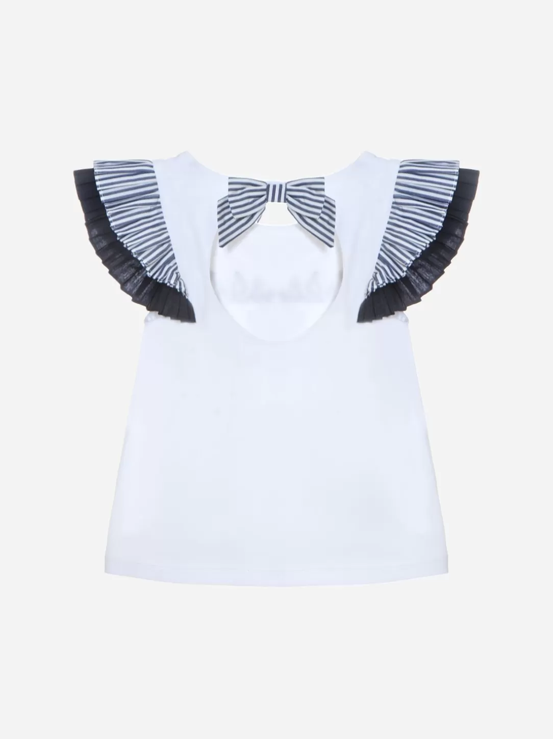 Girl Patachou White Cruise T-Shirt