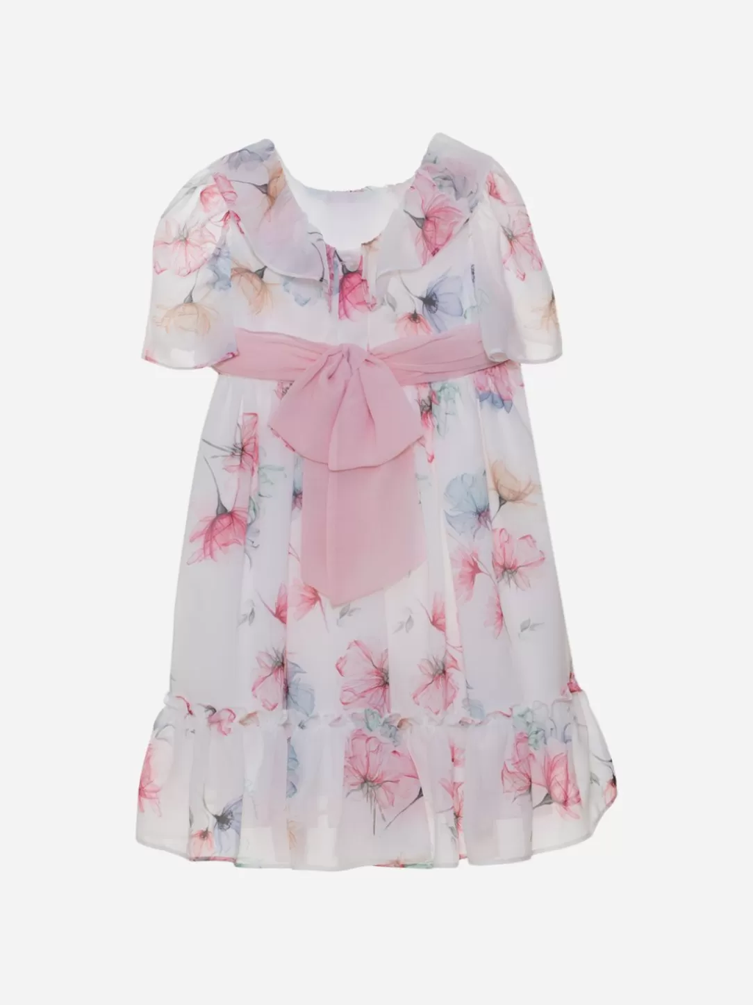 Baby Patachou White Flower Print Dress