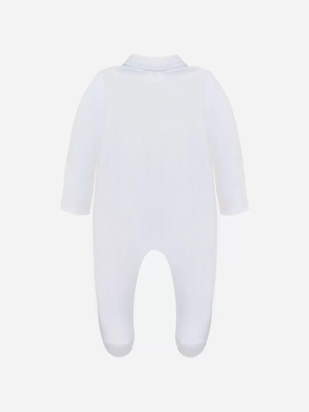 Baby Patachou White Jersey Babygrow