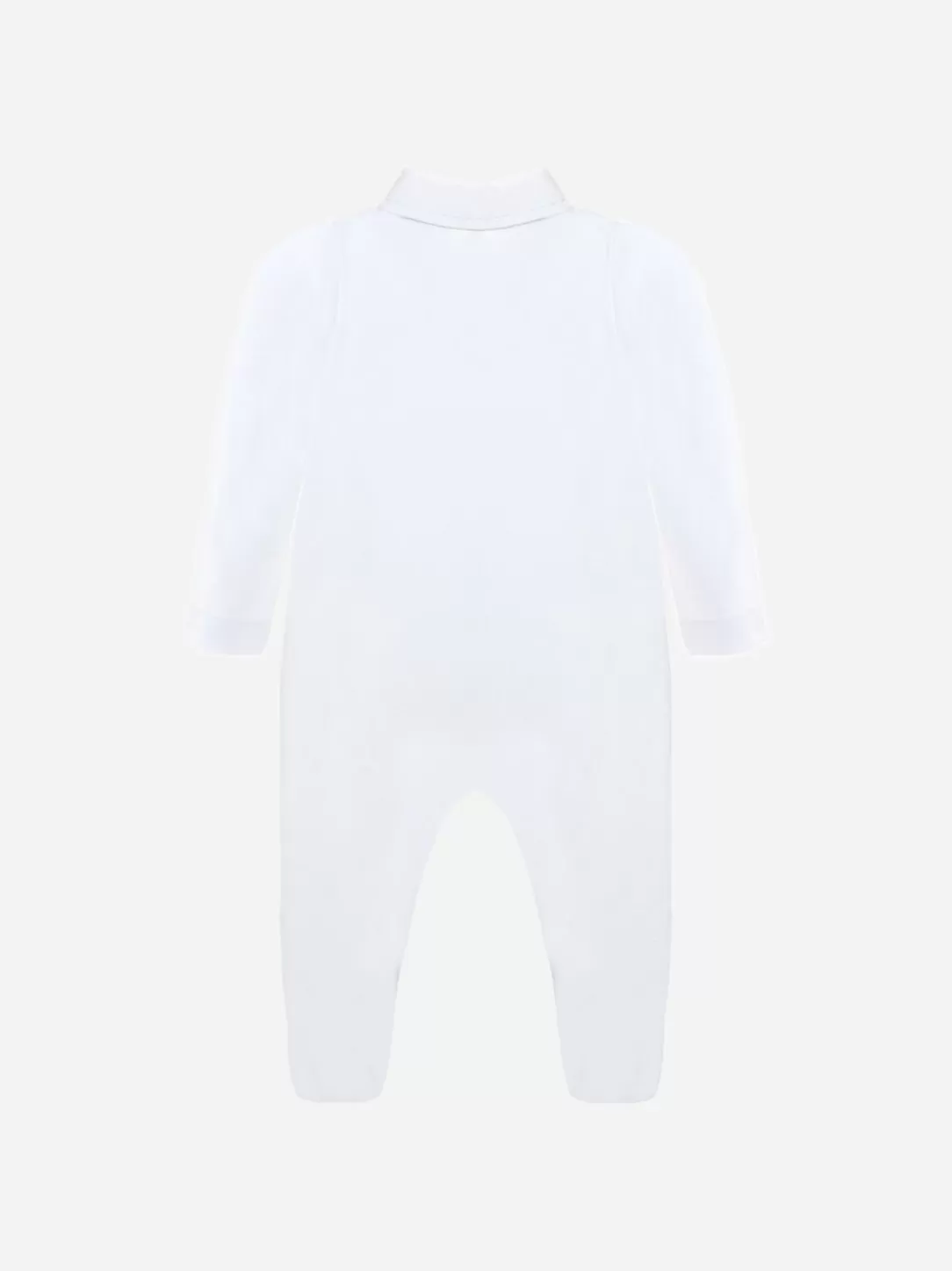 Baby Patachou White Jersey Babygrow