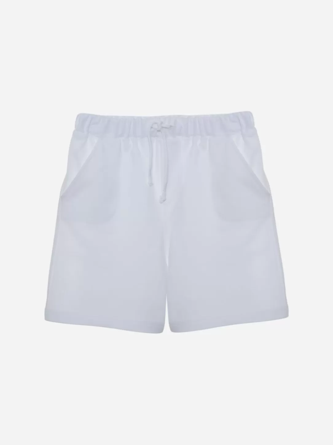 Baby Patachou White Jersey Boys Shorts