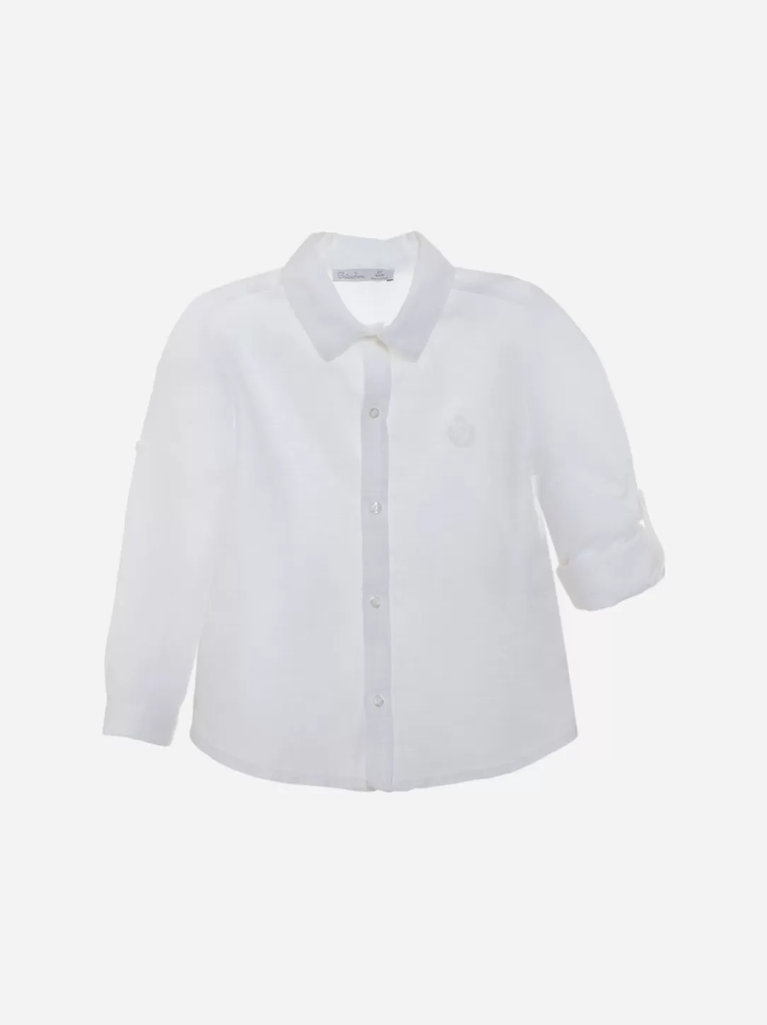 Baby Patachou White Linen Shirt