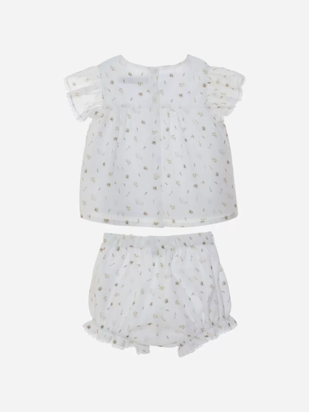 Baby Patachou White Set With Exclusive Print