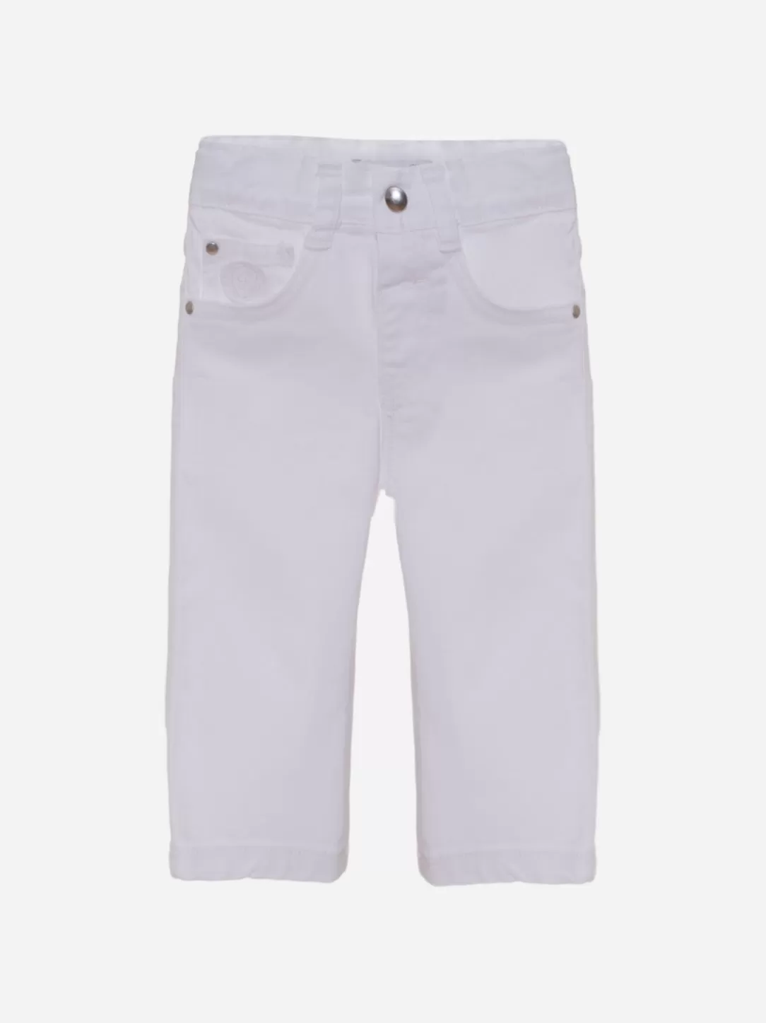 Baby Patachou White Twill Pants