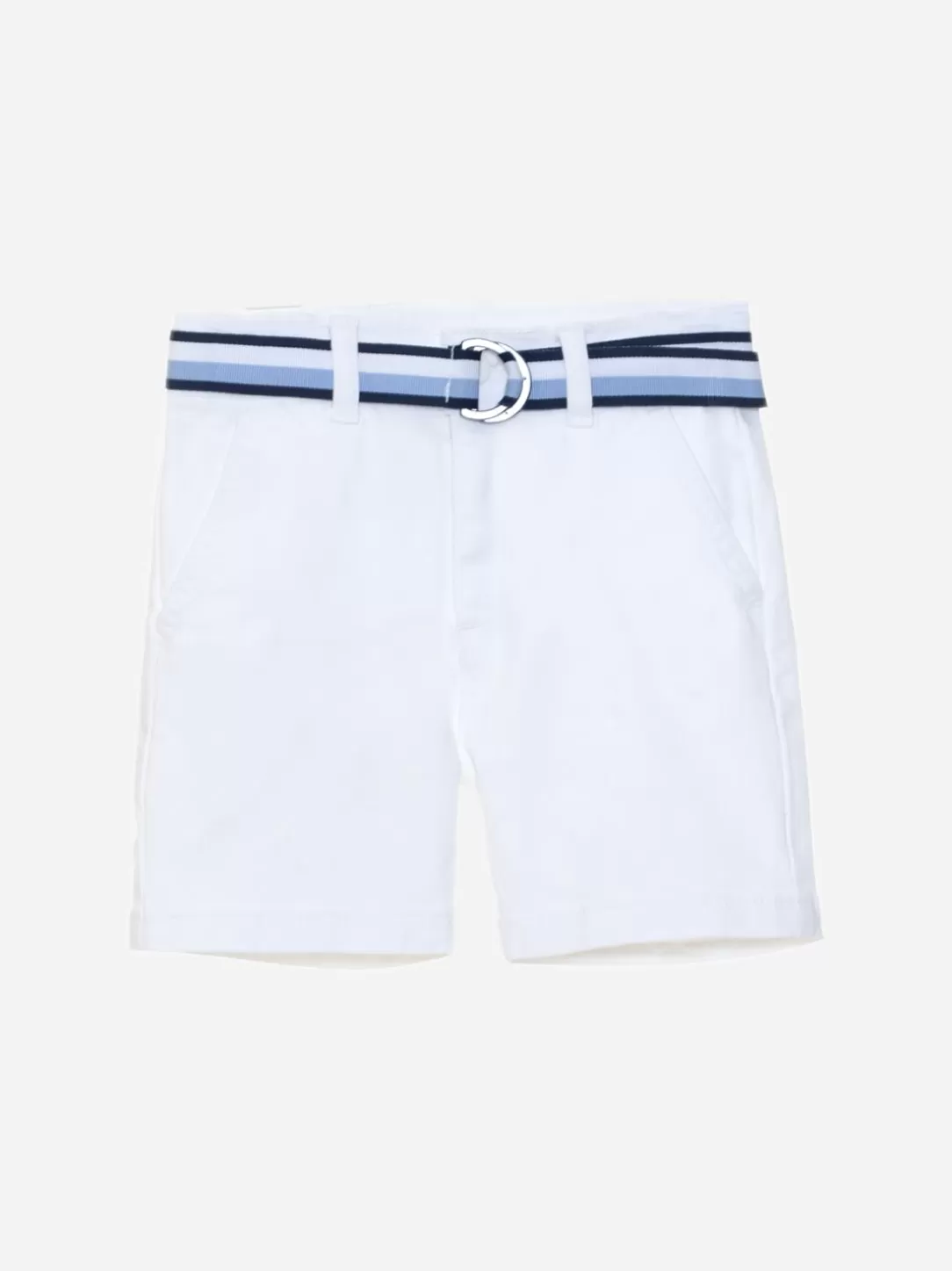 Baby Patachou White Twill Shorts