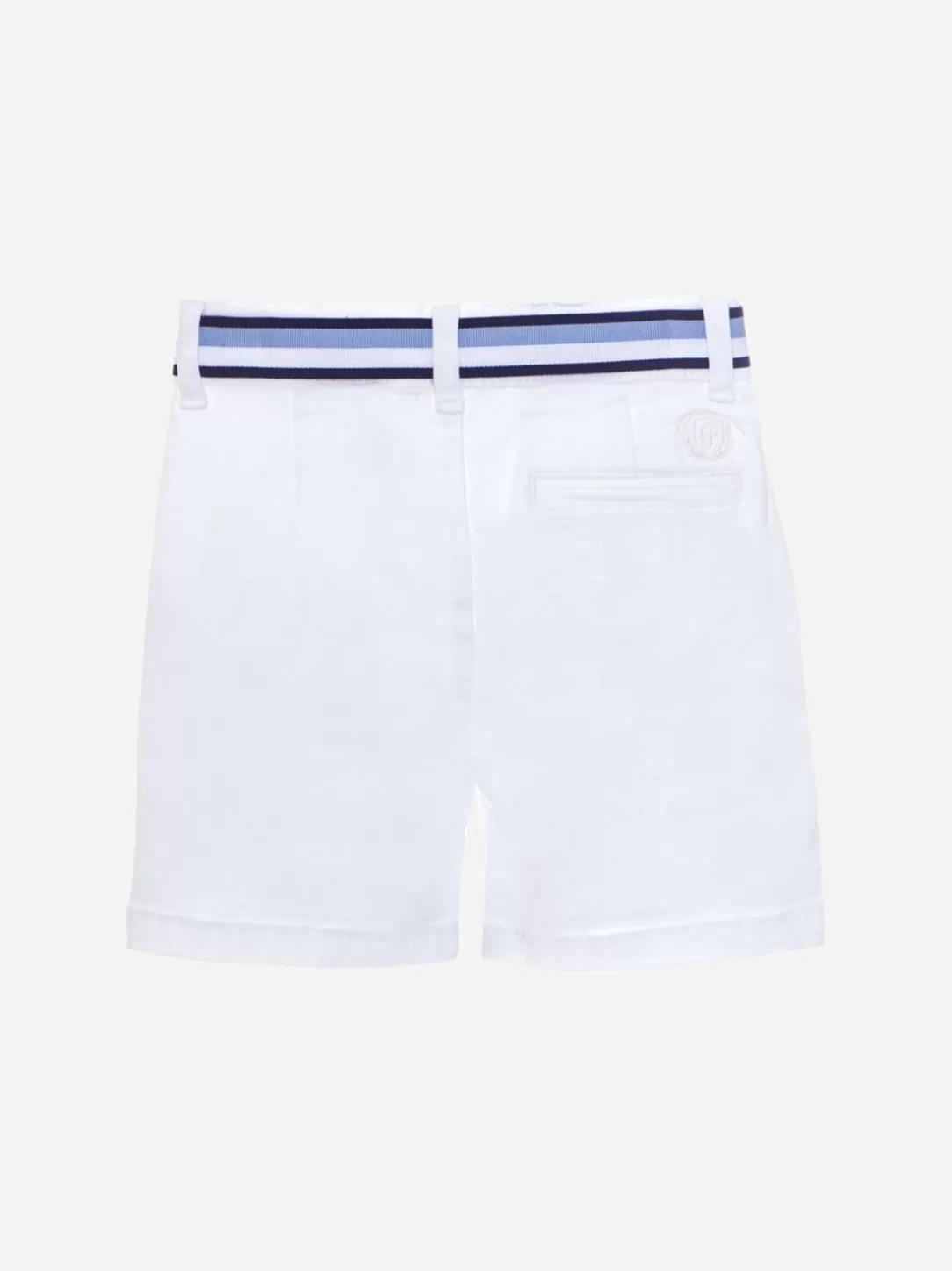 Baby Patachou White Twill Shorts