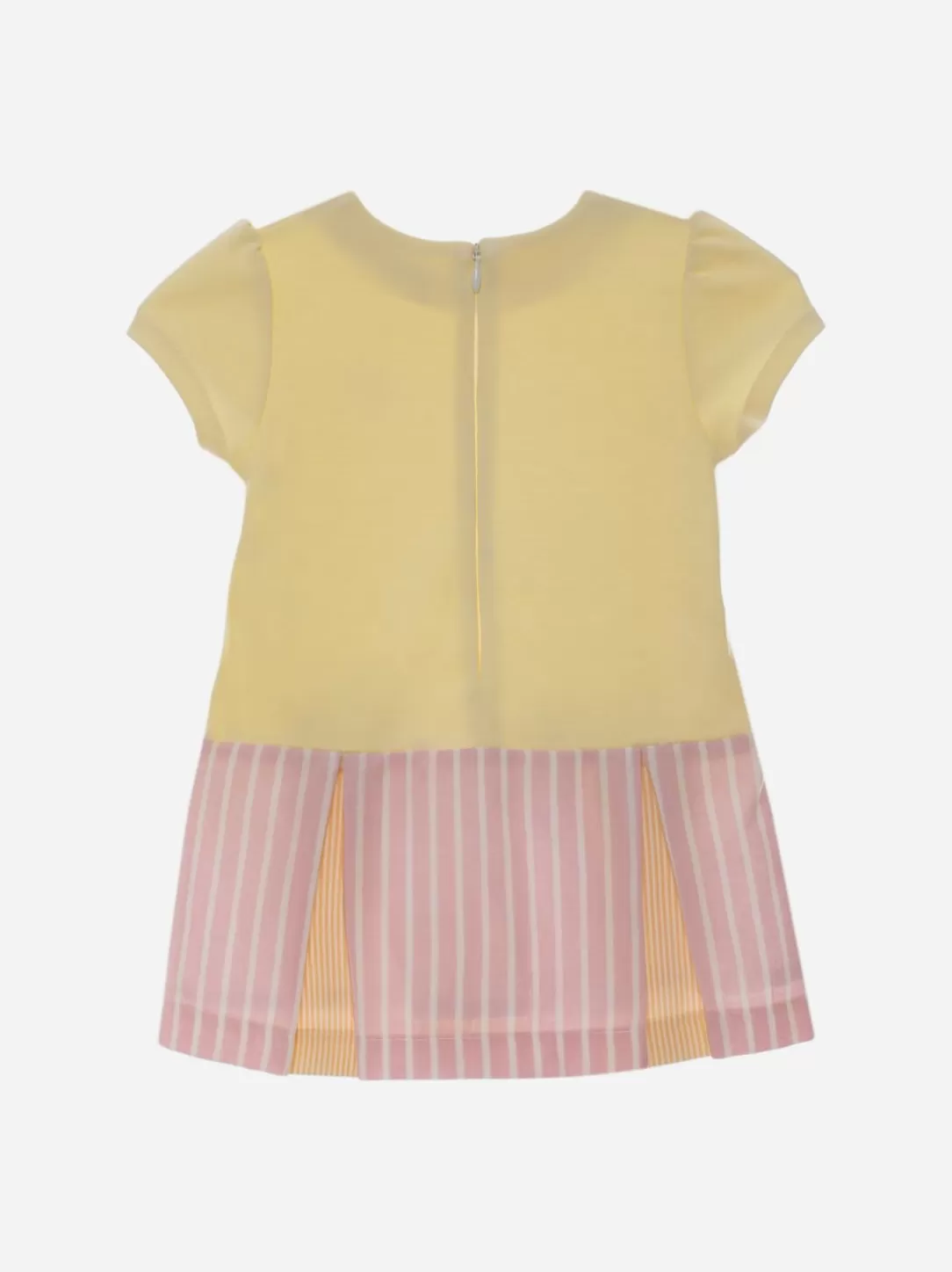 Baby Patachou Yellow Dress With Colorful Details