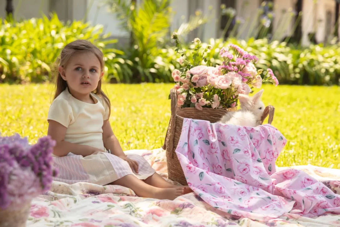 Baby Patachou Yellow Dress With Colorful Details